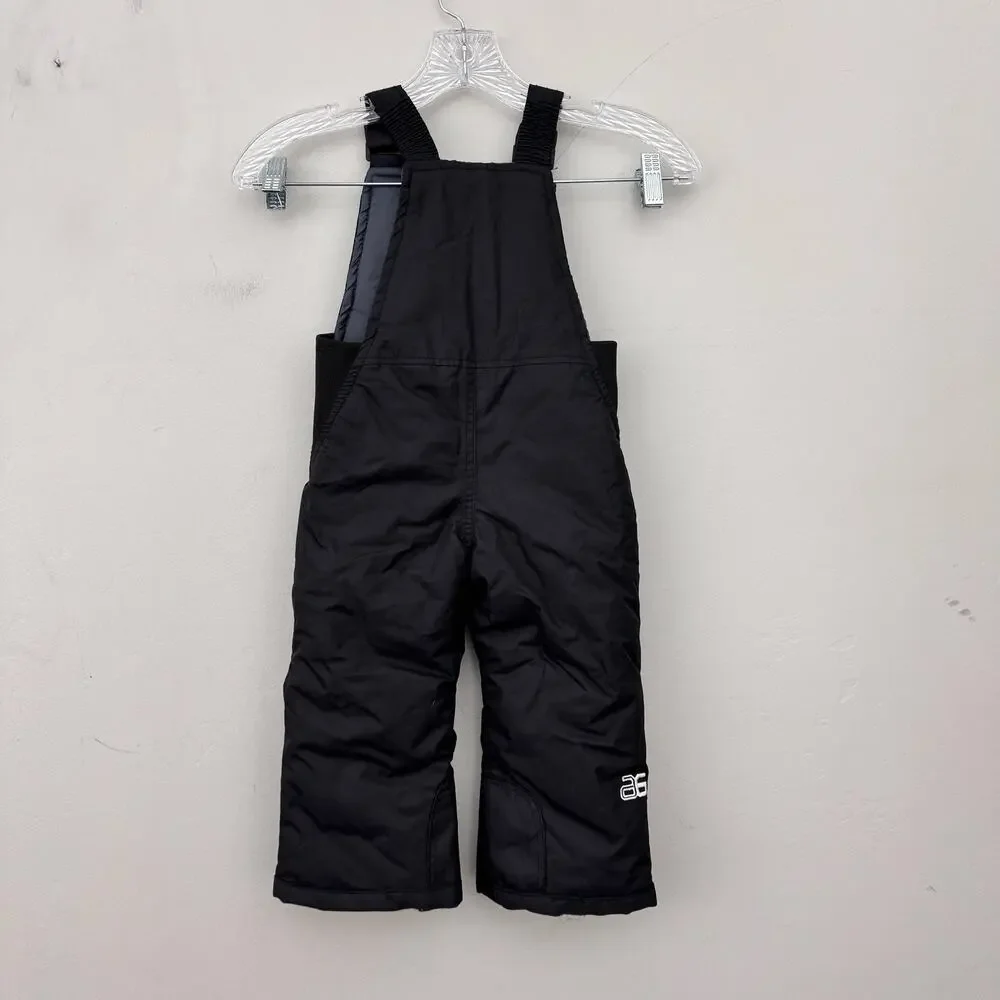 Arctix Black Snow Suit Bib Toddler Size 2